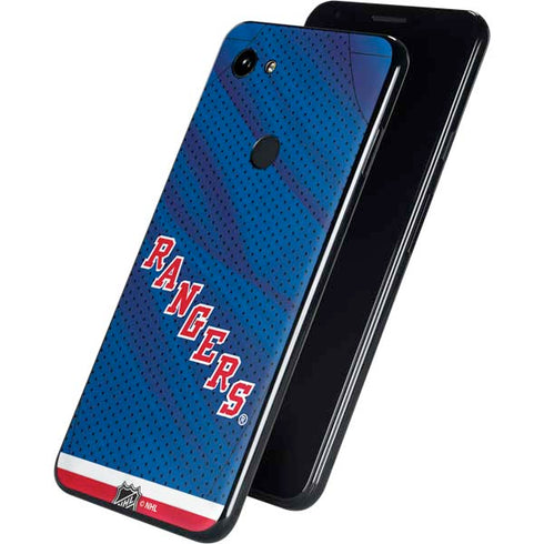 NHL New York Rangers Home Jersey Google Pixel 3a Skin